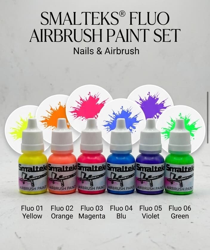 Set Complet Culori Fluo — 6 Nuanțe