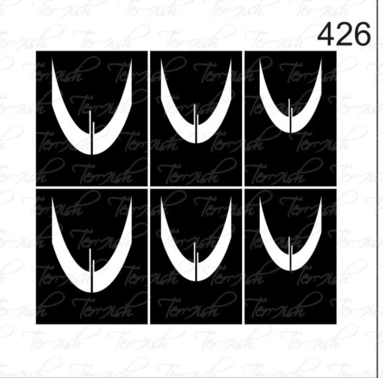 Stencil Airbrush — Cod 426