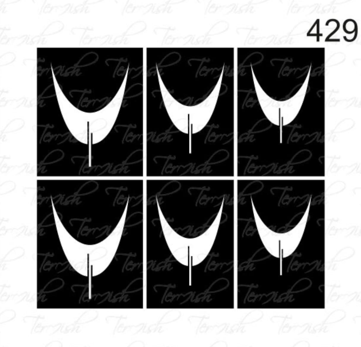 Stencil Airbrush — Cod 429
