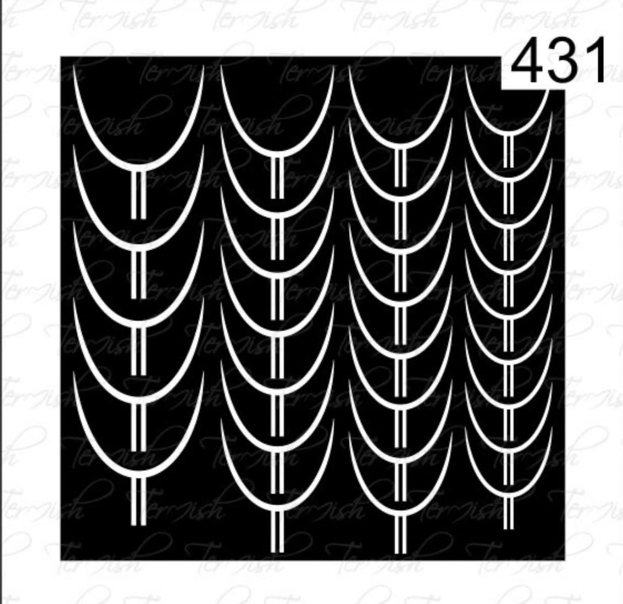 Stencil Airbrush — Cod 431